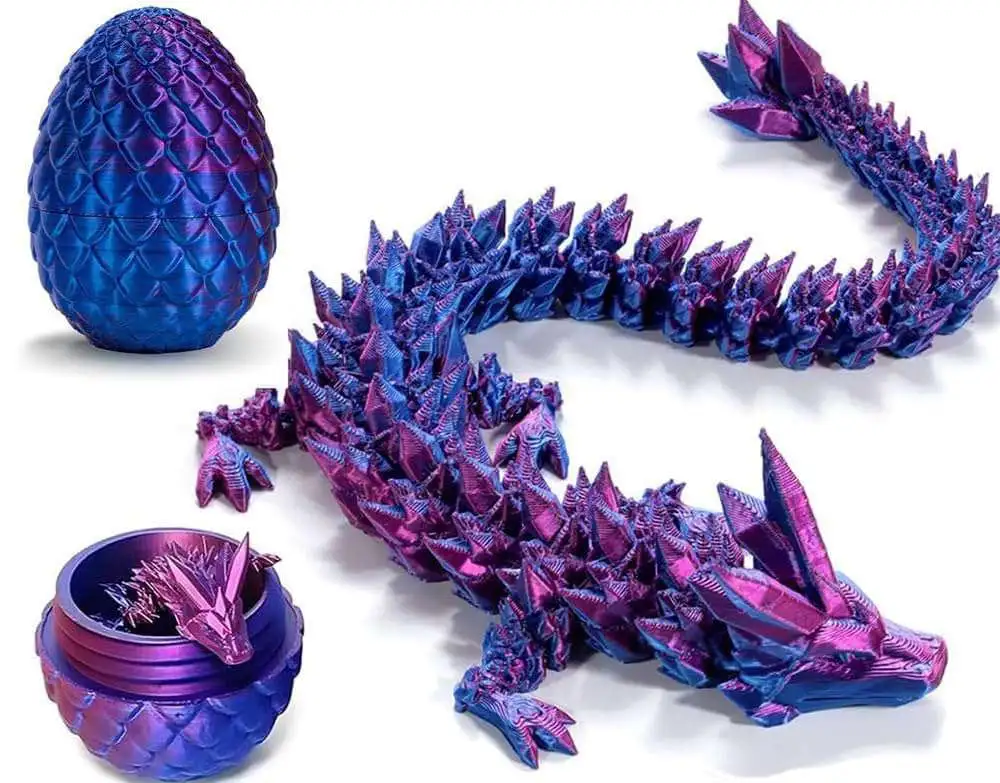 Dragon Blue & Purple Surprise Egg