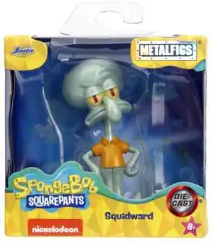 Nickelodeon Spongebob Squarepants Metalfigs Squidward 2.5-Inch Diecast Figure