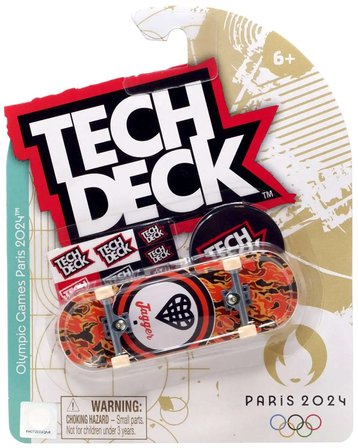 Tech Deck Olympic Games Paris 2024 Jagger 96mm Mini Skateboard