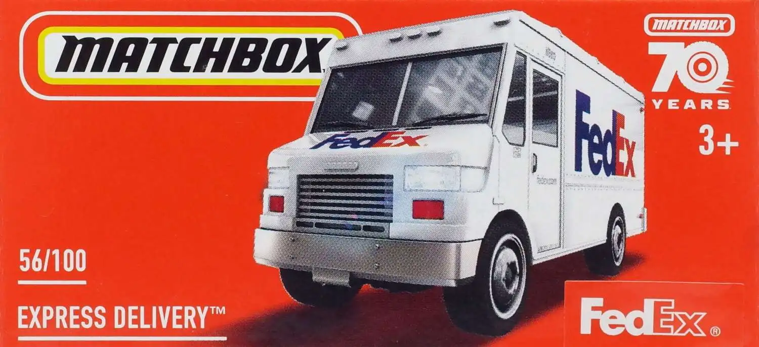 Matchbox 70th Anniversary Express Delivery Diecast Car [Fed Ex]
