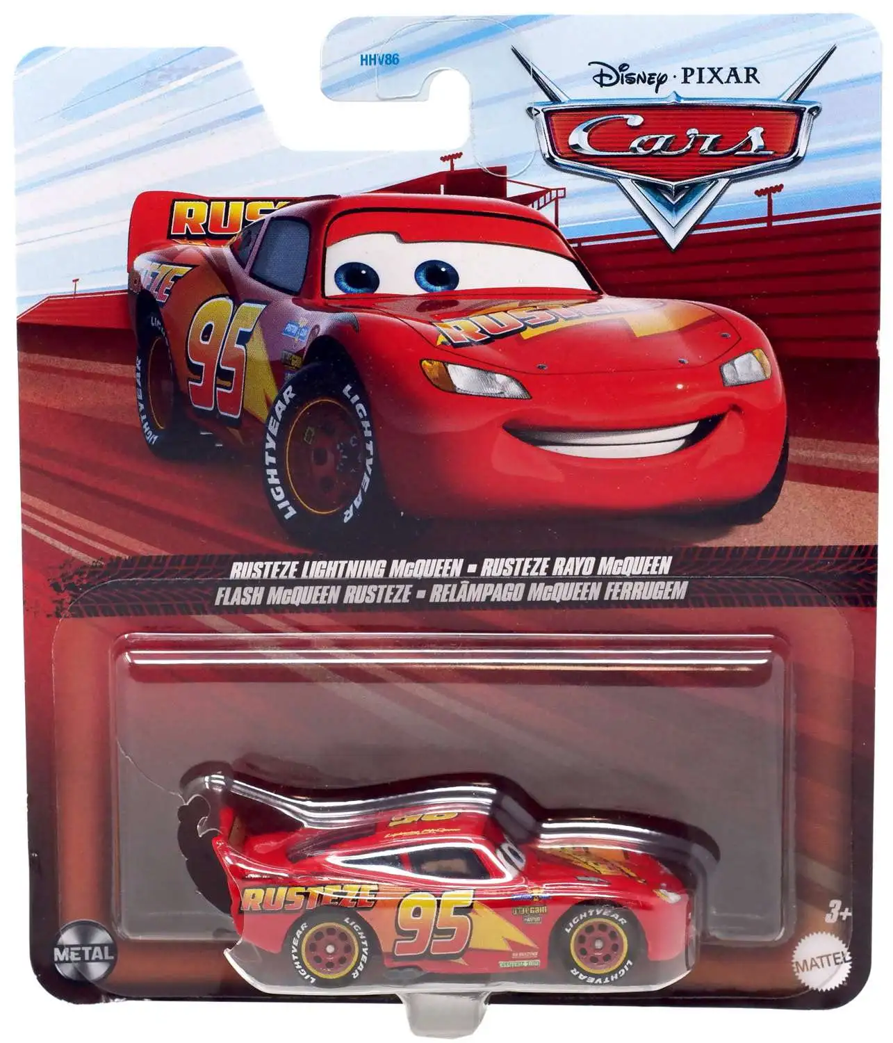 Disney Pixar Cars Cars 3 Metal Rusteze Lighting McQueen 155