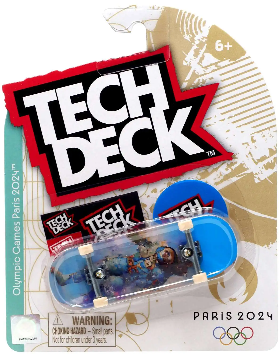 TECH DECK フィンガーボード 4パック PARIS 2024 TECH DECK Olympic Games Paris 2024 Ultra DLX Fingerboard 4