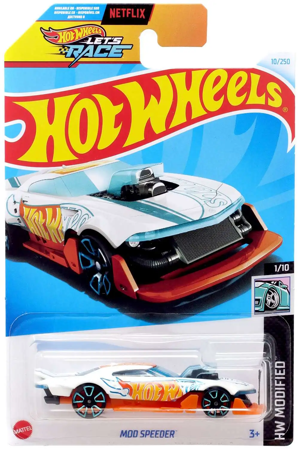 Hot Wheels Let's Race HW Modified Mod Speeder Diecast Car