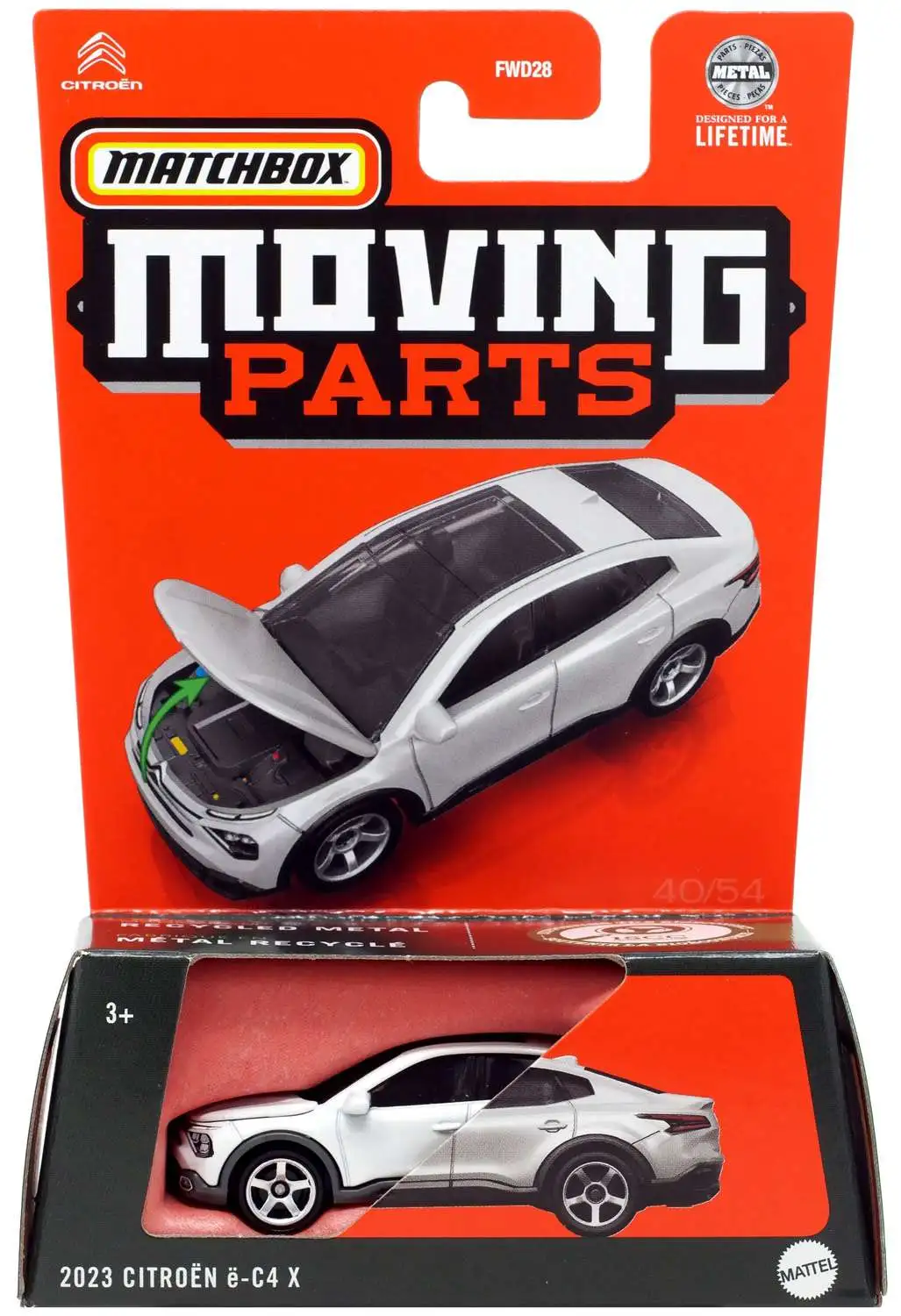 Matchbox Moving Parts 2023 Citroen e-C4 X Diecast Vehicle