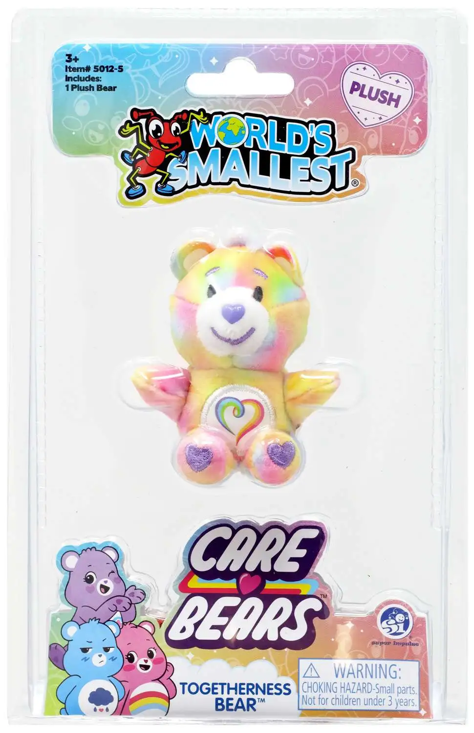 World's Smallest Care Bears Series 5 Togetherness Bear Plush