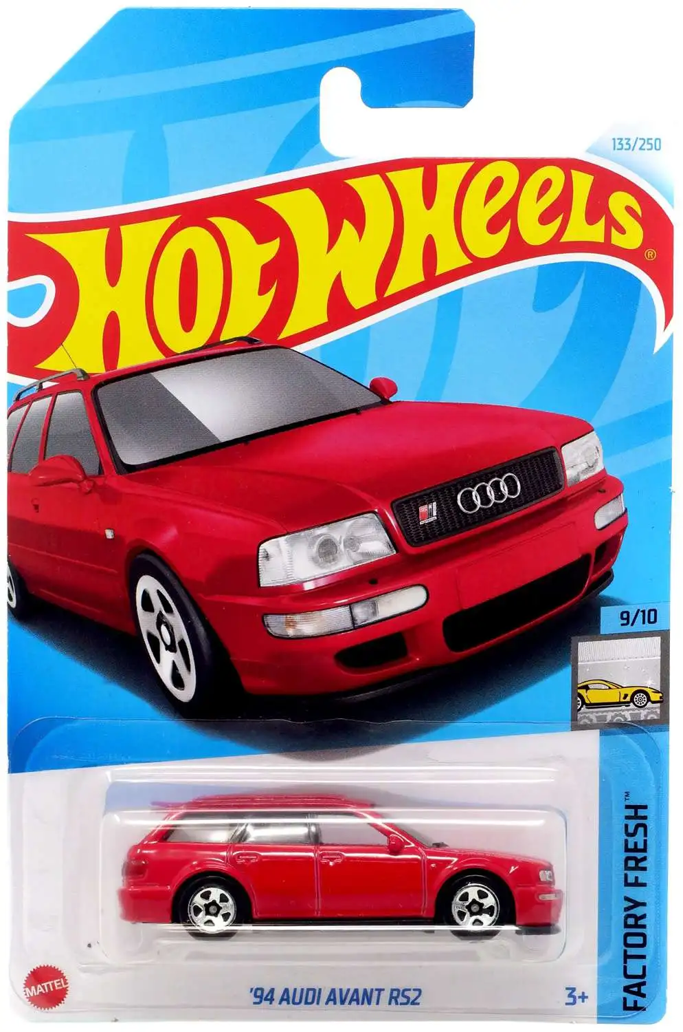 Hot Wheels Factory Fresh '94 Audi Avant RS2 Diecast Car