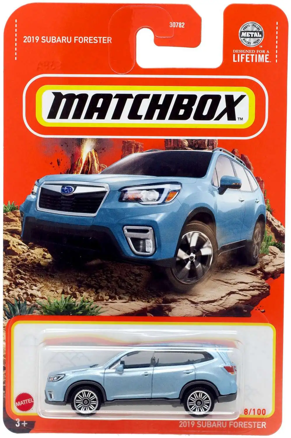 Matchbox 2019 Subaru Forester Diecast Car [Light Blue]