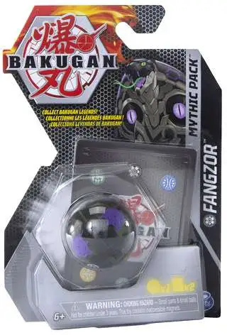 Bakugan Mythic Pack Fangzor Single Figure & Trading Card