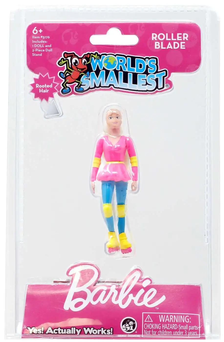 Barbie World's Smallest Roller Blade 3.5-Inch Doll
