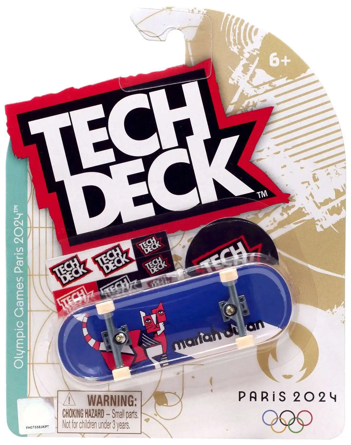 Tech Deck Olympic Games Paris 2024 Mariah Duran 96mm Mini