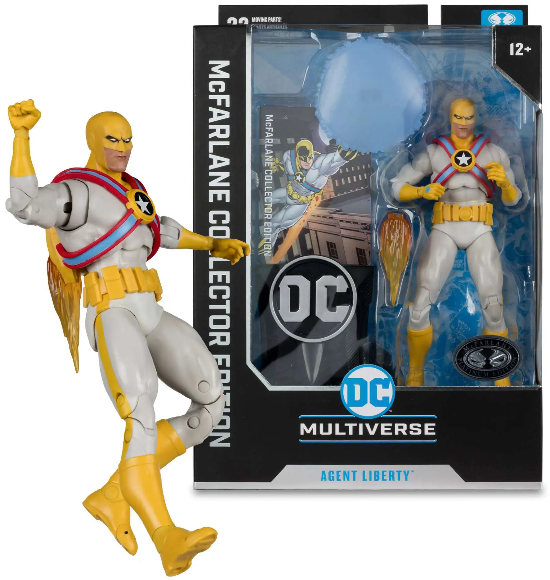DCマルチバース エージェント リバティ Amazon.com: DC Multiverse Agent Liberty (Panic in The Sky