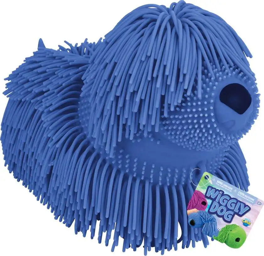 Wiggly Dog Blue Fidget Toy