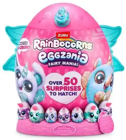 Rainbocorns Eggzania FAIRY Mania ELEPHANT Mystery Egg Plush