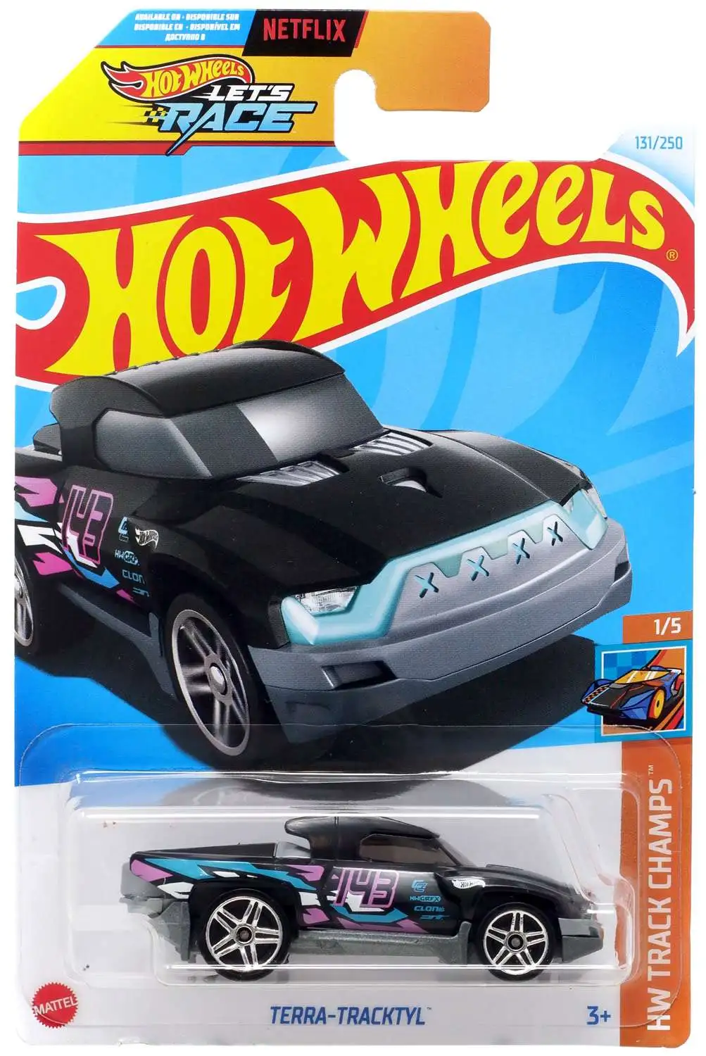 Hot Wheels HW Track Champs Terra Tracktyl 164 Diecast Car Mattel Toys ToyWiz