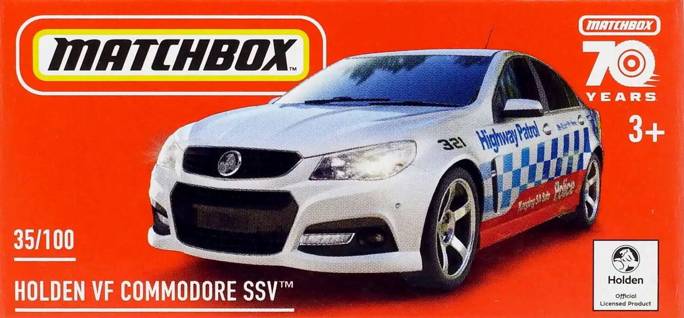 Matchbox 70th Anniversary Holden VF Commodore SSV Diecast Car