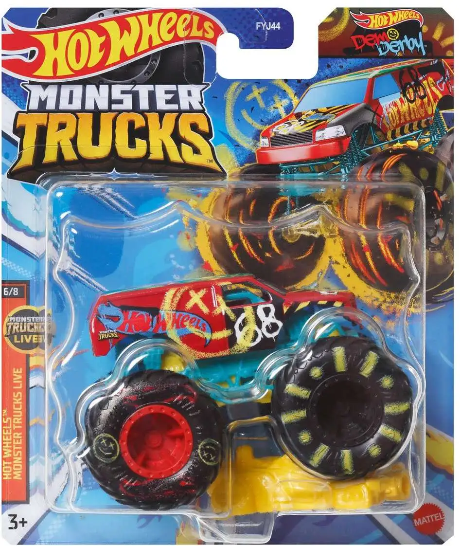 Hot Wheels Monster Trucks Monster Trucks Live Demo Derby 164