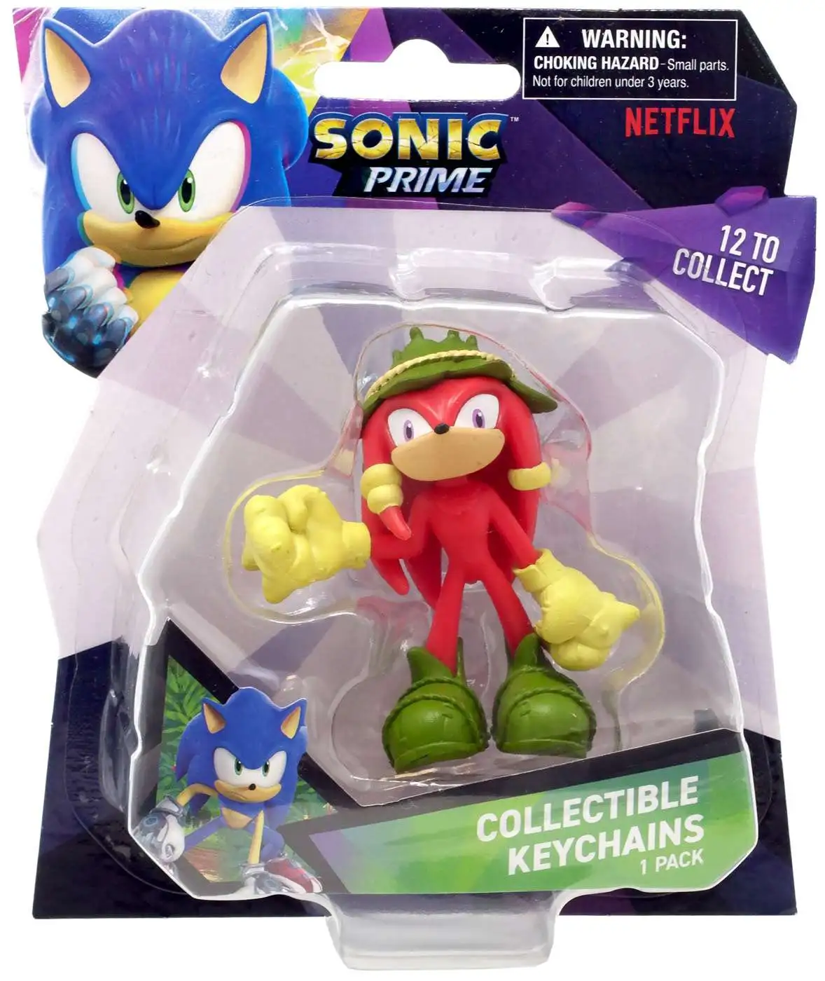 Sonic The Hedgehog Prime Knuckles 2.5-Inch keychain [Version 1]