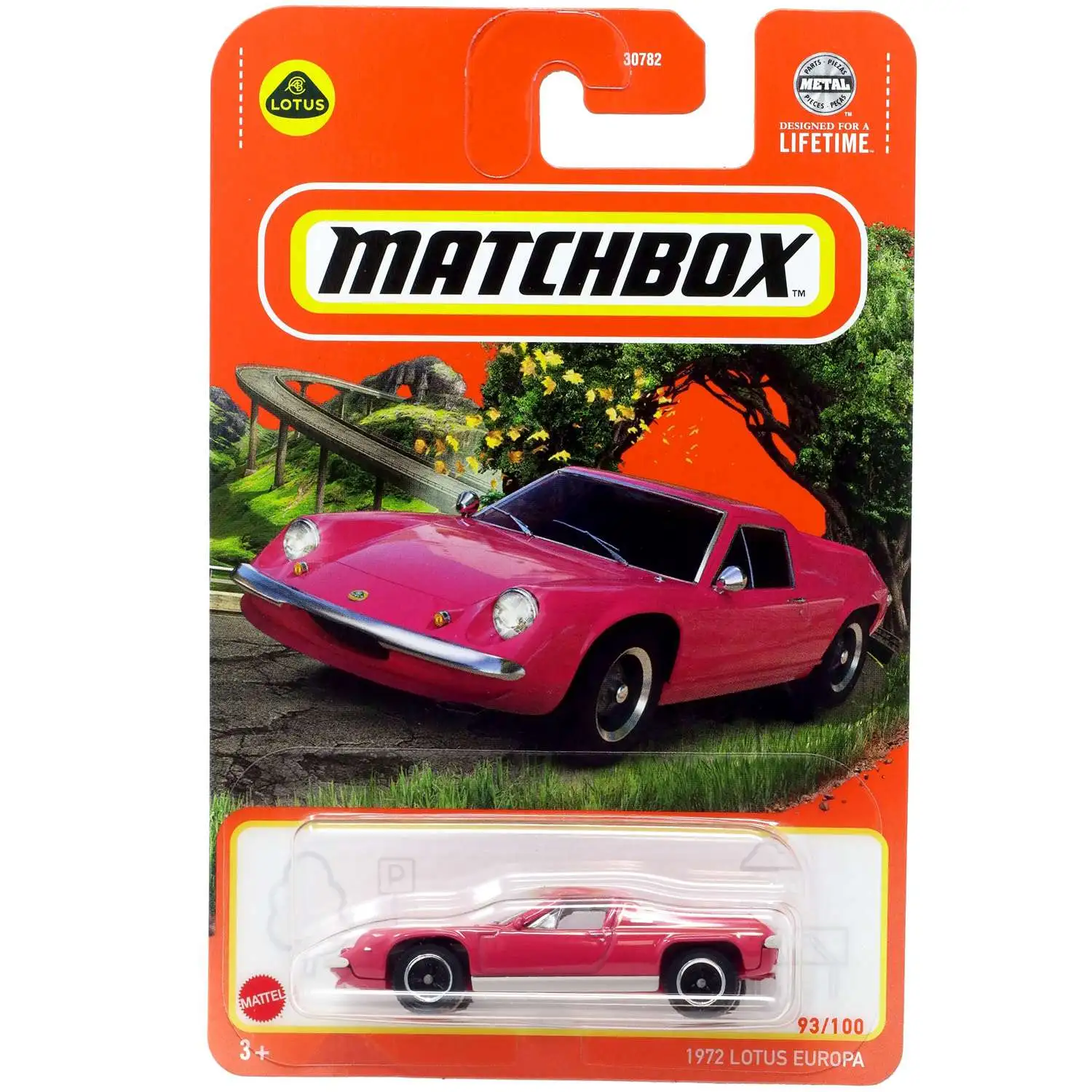 Matchbox 1972 Lotus Europa Diecast Car Mattel - ToyWiz