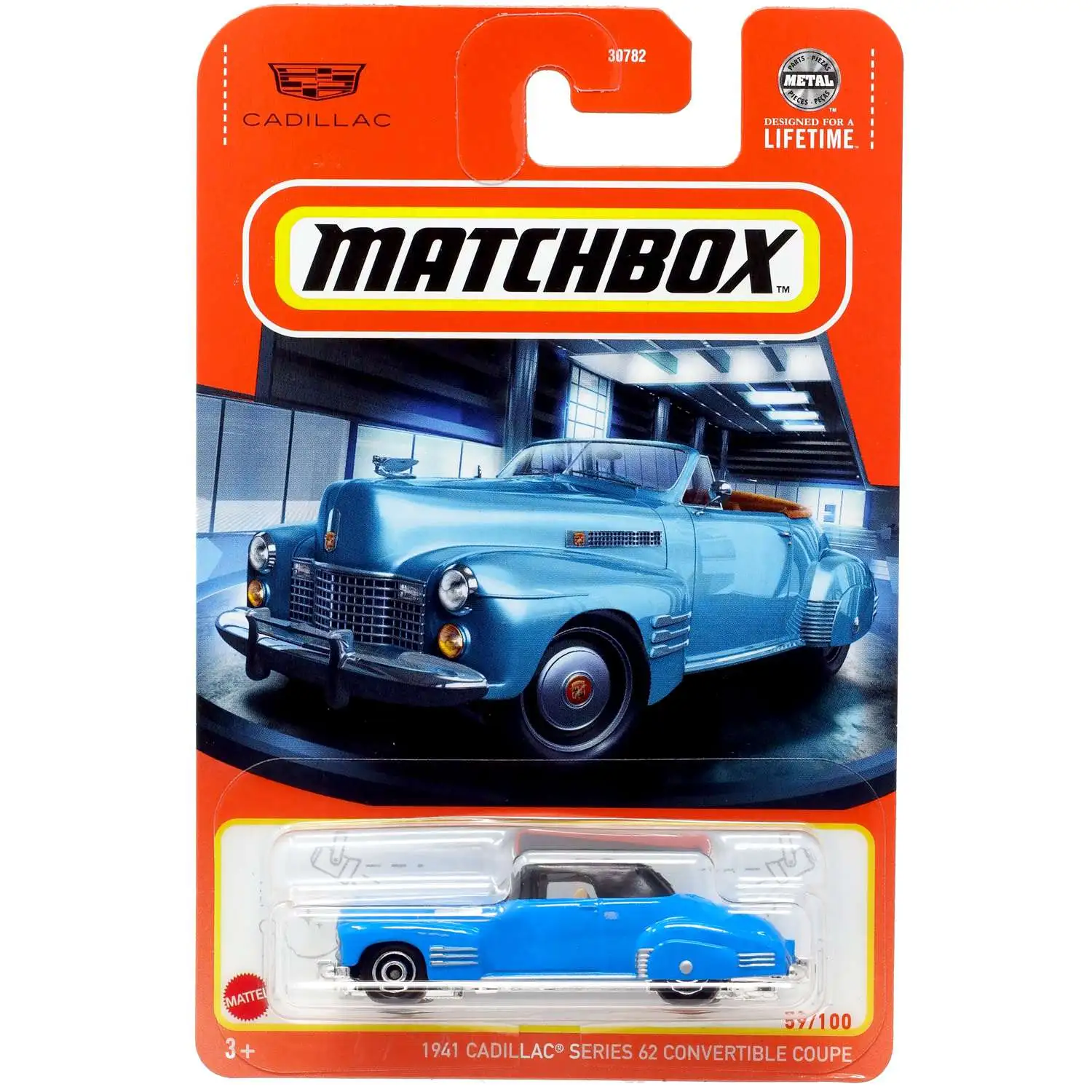 Matchbox 1941 Cadillac Series 62 Convertible Coupe Diecast Car