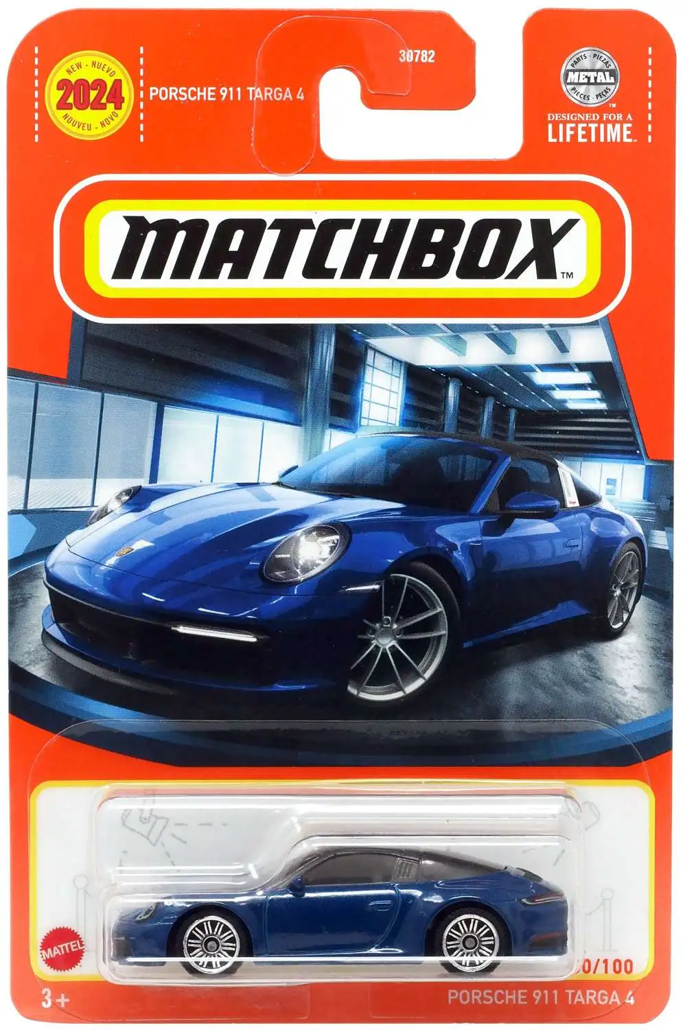 Matchbox Porsche 911 Targa 4 Diecast Car
