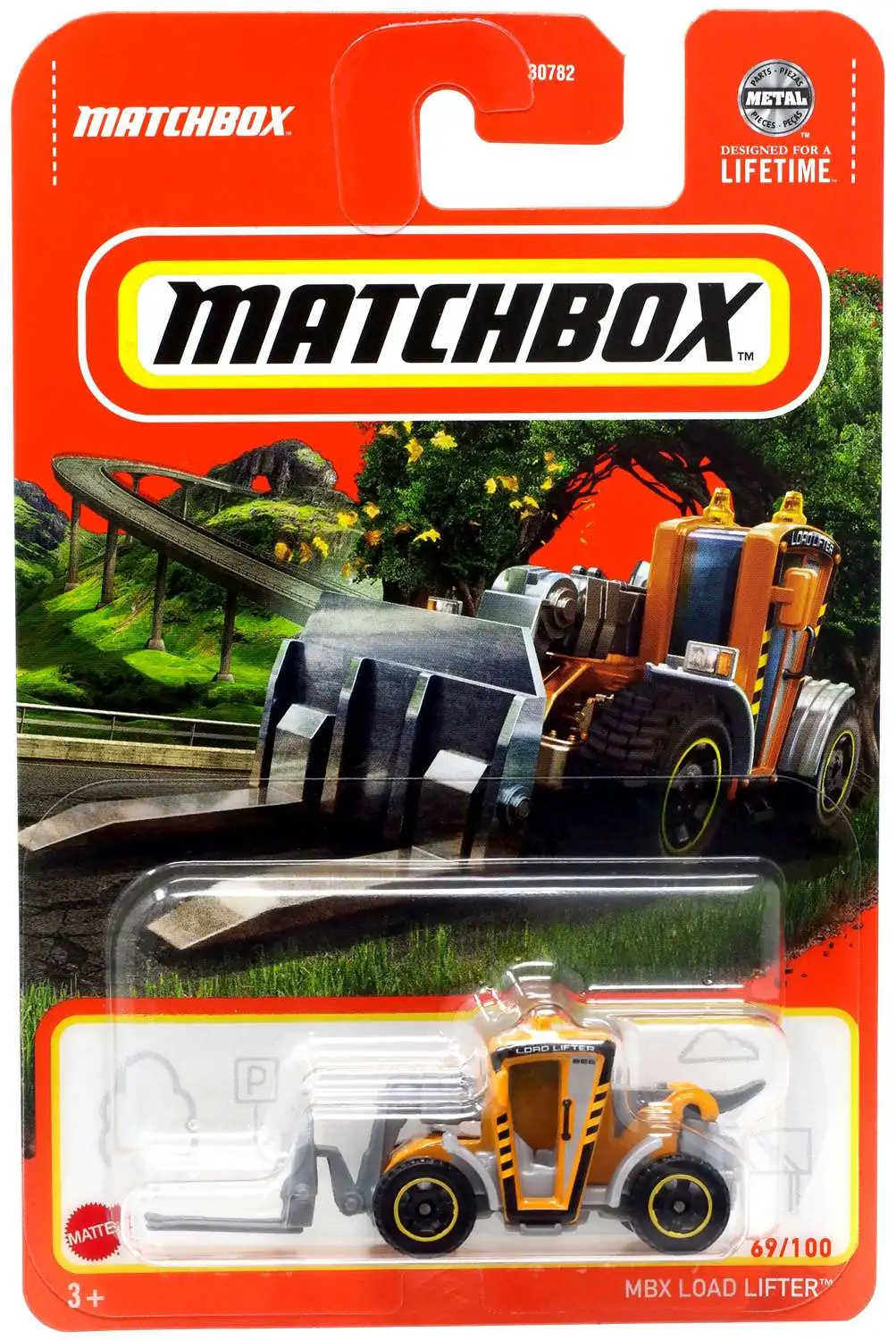 Matchbox MBX Load Lifter Diecast Car