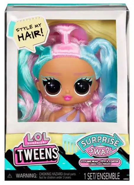 L.o.l. Surprise! Tweens Surprise Swap Styling Heads Including Fabulous Hair  Accessories And Gorgeous Hair : Target