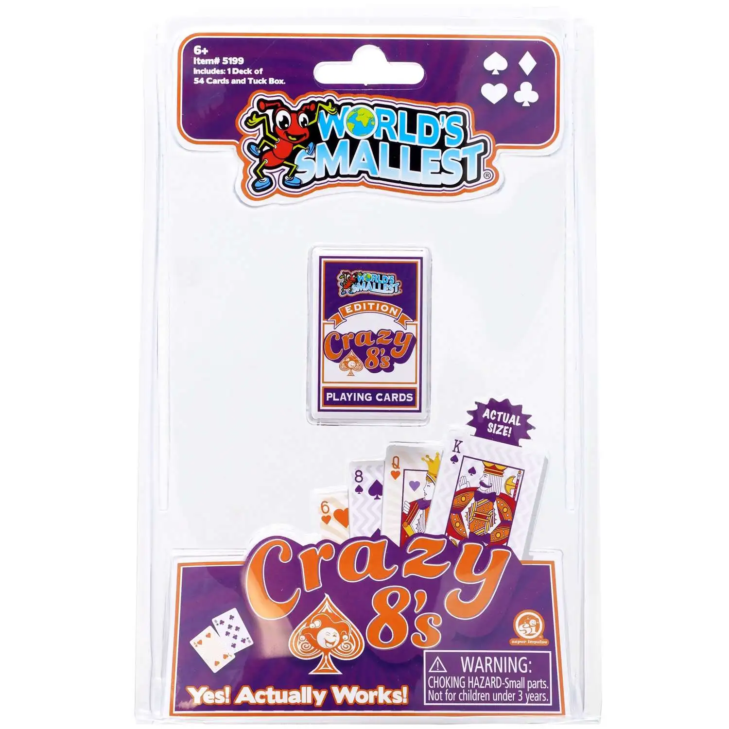 World's Smallest Crazy 8's Game