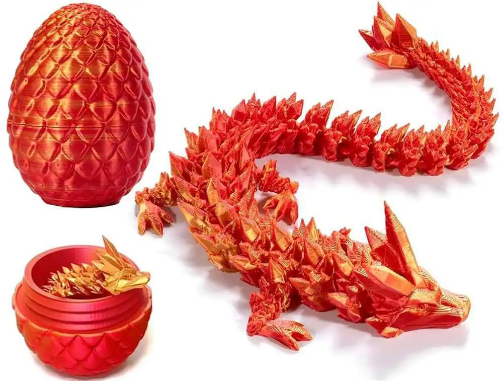 Dragon Red & Orange Surprise Egg