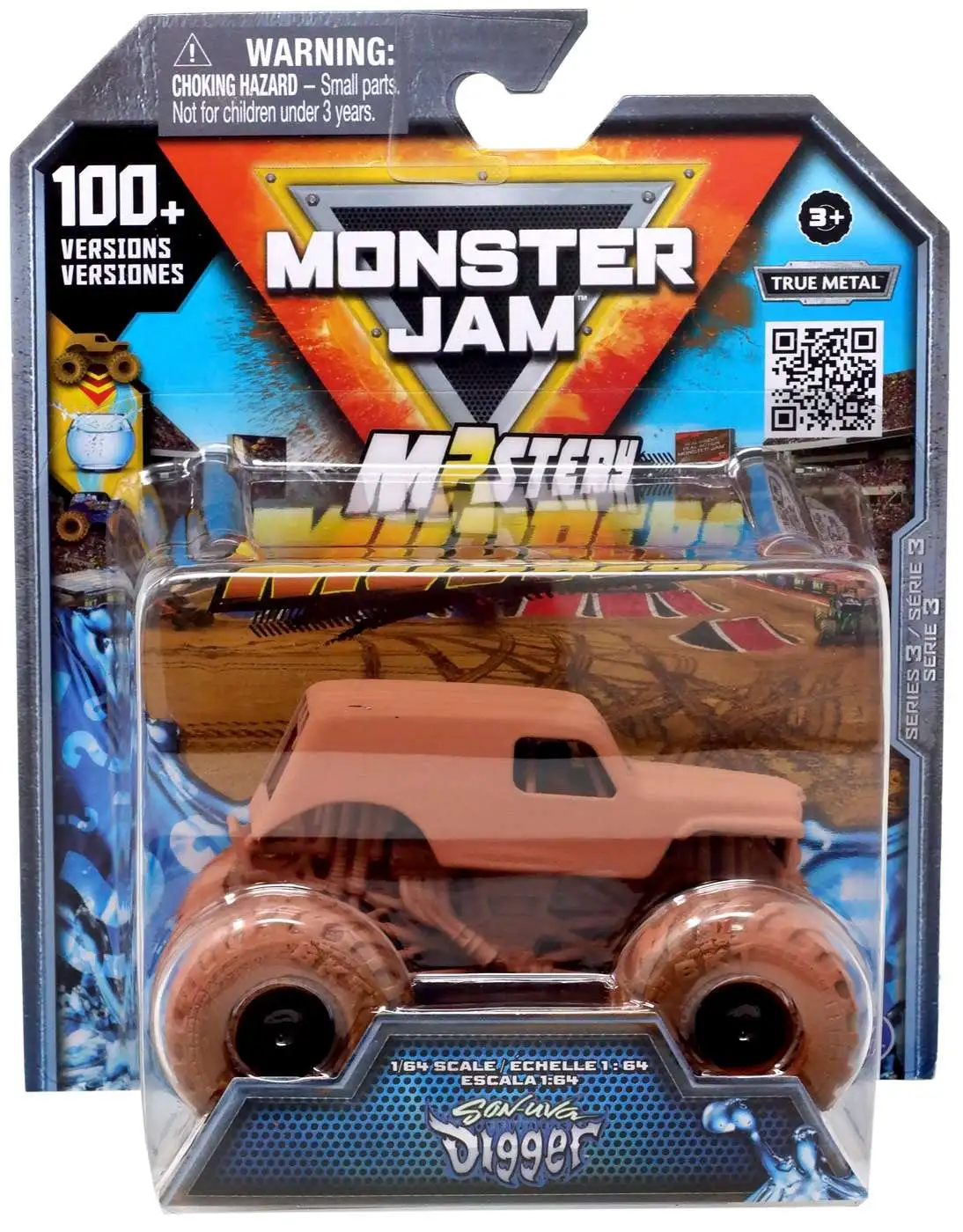 Monster Jam Series 1 Mystery Mudders Son-Uva Digger Diecast Car