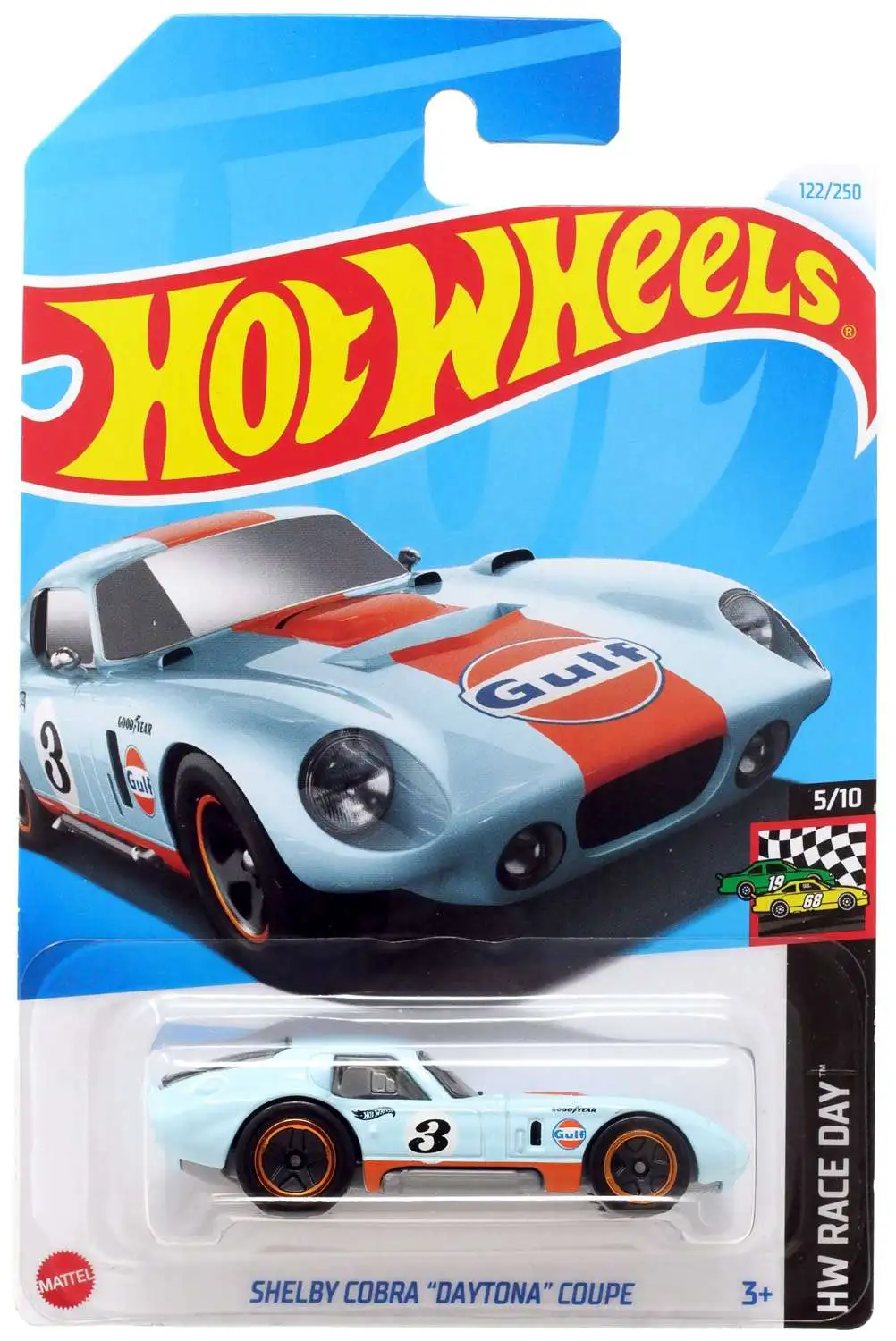 Hot Wheels HW Race Day Shelby Cobra "Daytona" Coupe Diecast Car