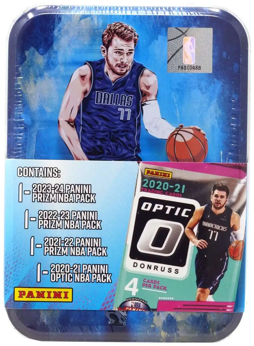 NBA Dallas Mavericks Panini Prizm Luka Doncic Trading Card COLLECTOR Tin [Version 2]