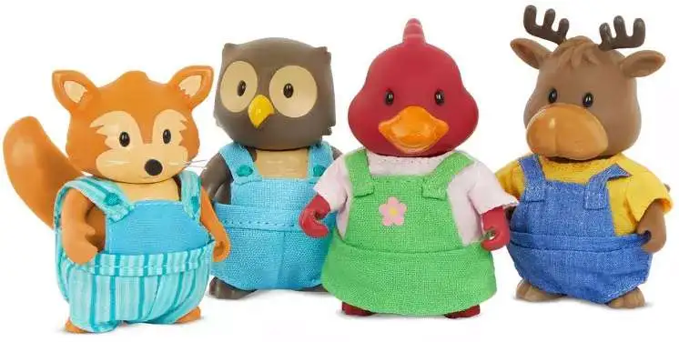 Lil Woodzeez Friendz Club Forest Set Maison Battat - ToyWiz