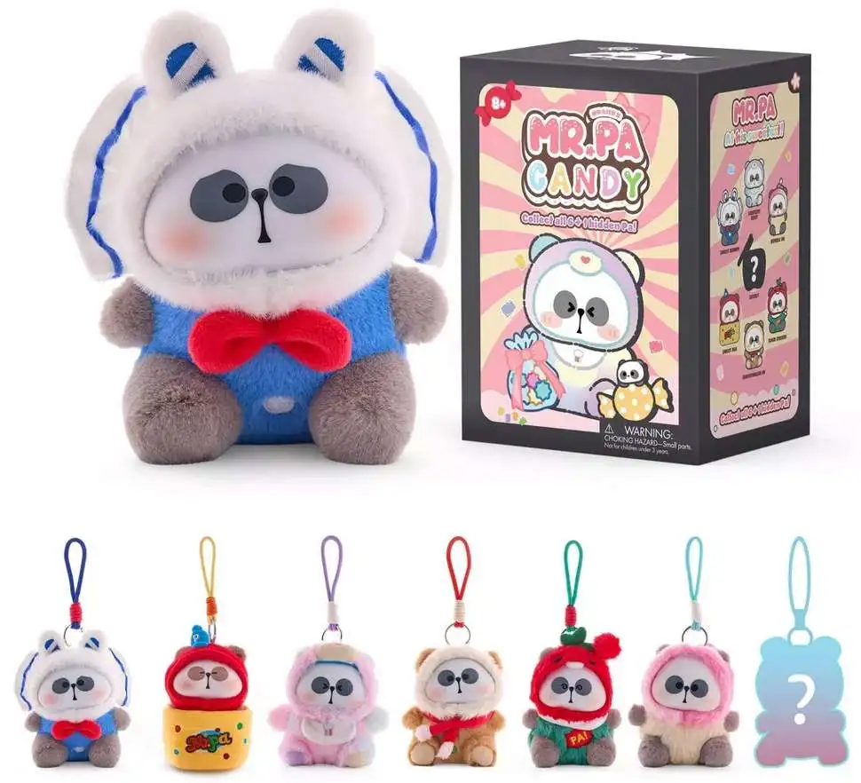 Mr. Pa Candy Series Plush Collectible 6-Inch Mystery Pack