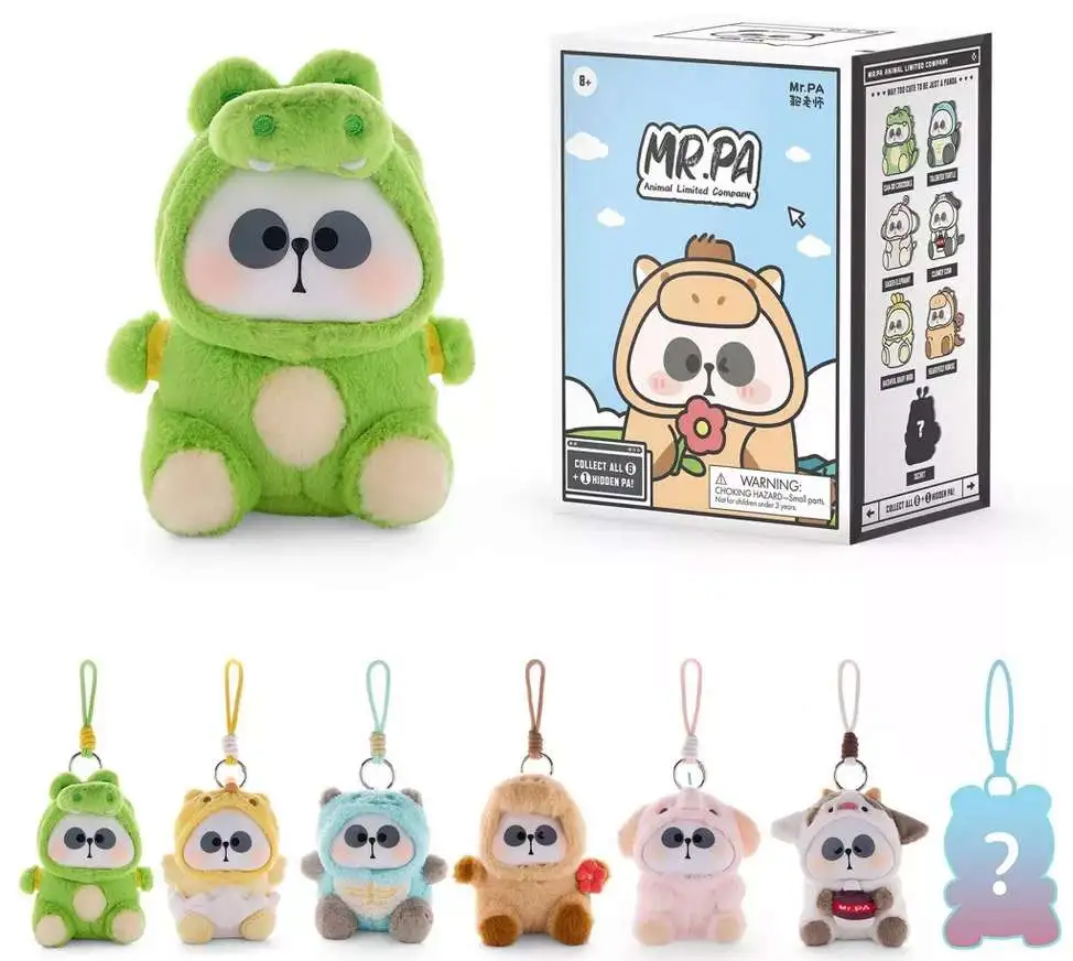 Mr. Pa Animal Limited Company Series Plush Collectible 6-Inch Mystery Pack