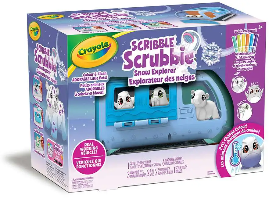 Crayola Scribble Scrubblie Snow Explorer Set [Arctic Adventure]