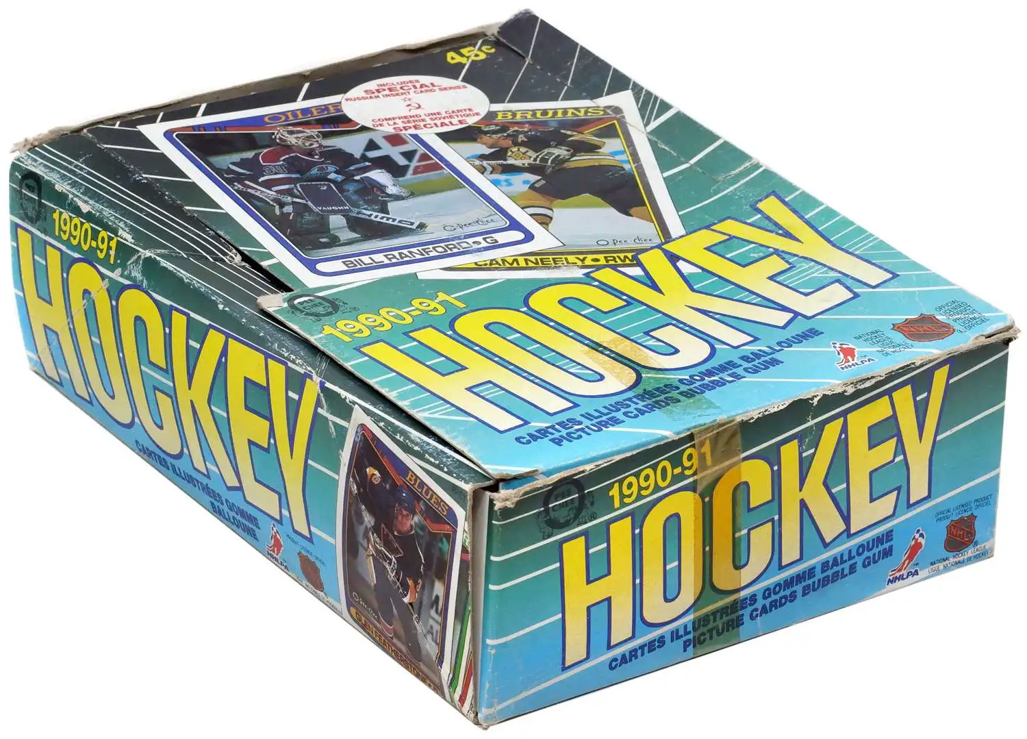 NHL O-Pee-Chee 1990-91 Hockey Trading Card WAX Box [36 Packs]
