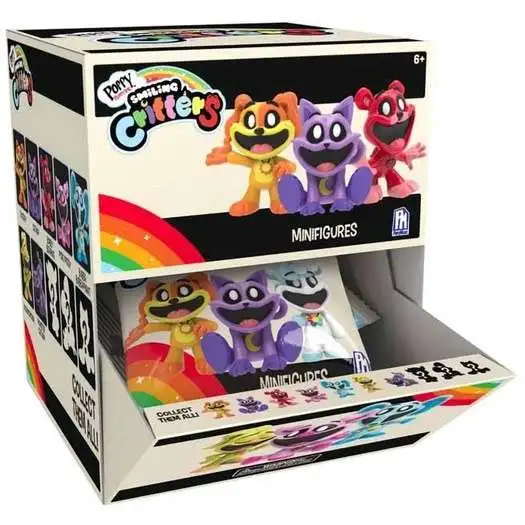 Poppy Playtime Smiling Critters Mini Figures Mystery Box [24 Packs] (Pre-Order ships January)