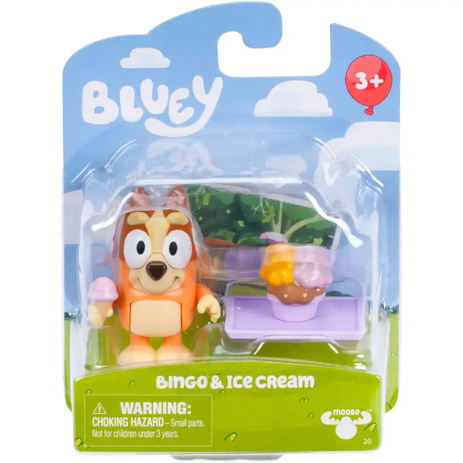 Bluey Beach Bingo Ice Cream Mini Figure Moose Toys - ToyWiz Bluey Beach Bingo Ice Cream Mini Figure Moose Toys - ToyWiz