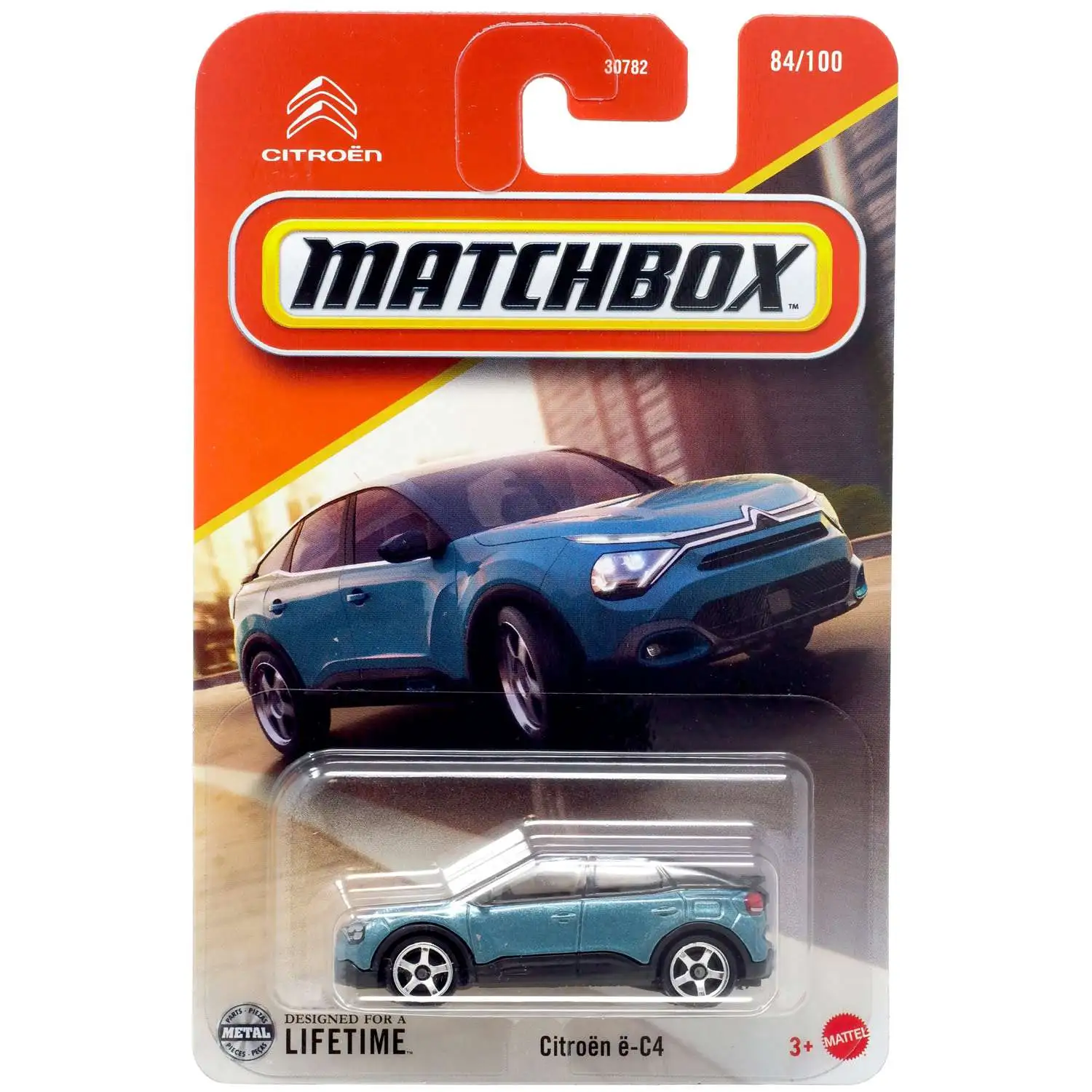 Matchbox Citroen e-C4 Diecast Car [Blue]