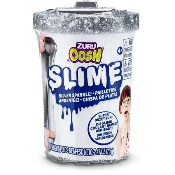 Oosh Silver Sparkle 2.11 Ounce Slime