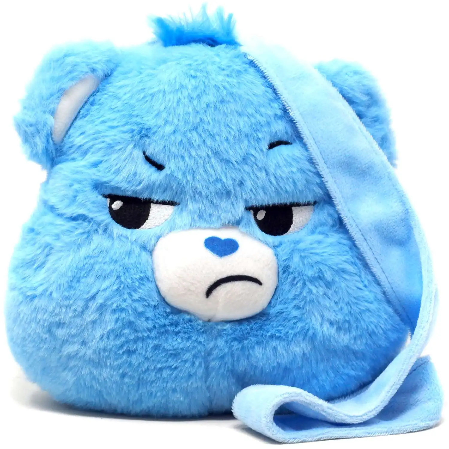 Care Bears Grumpy Bear 7 Plush Shoulder Bag Fast Forward New