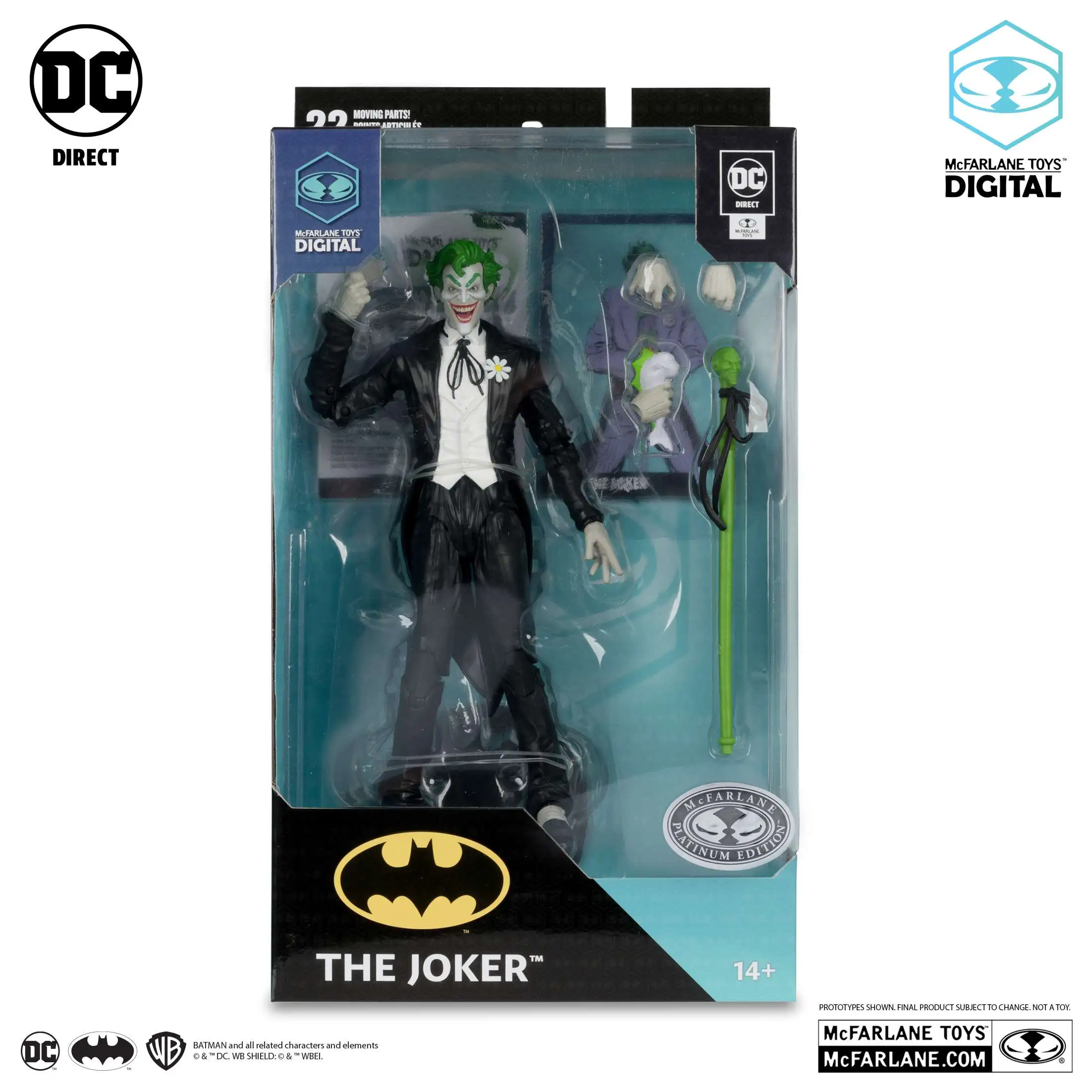 Movie Masterpiece DX Dark Knight 1/6 Scale Figure Joker 2.0