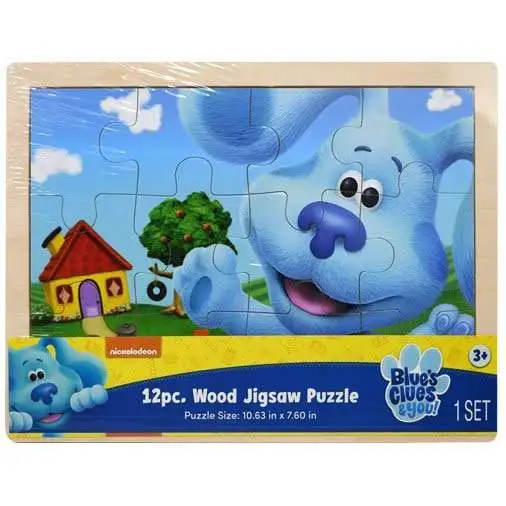 Blue's Clues & You! Blue,Mr. Salt & Mrs. Pepper & Postbox Wood Puzzle