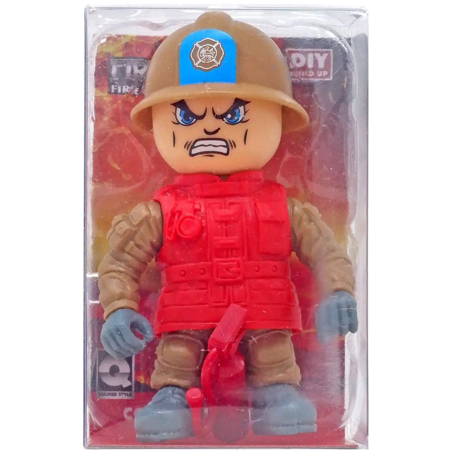 Fire Hero Fire Rescue Firefighter 3-Inch Figure [with Fire Extinguisher]