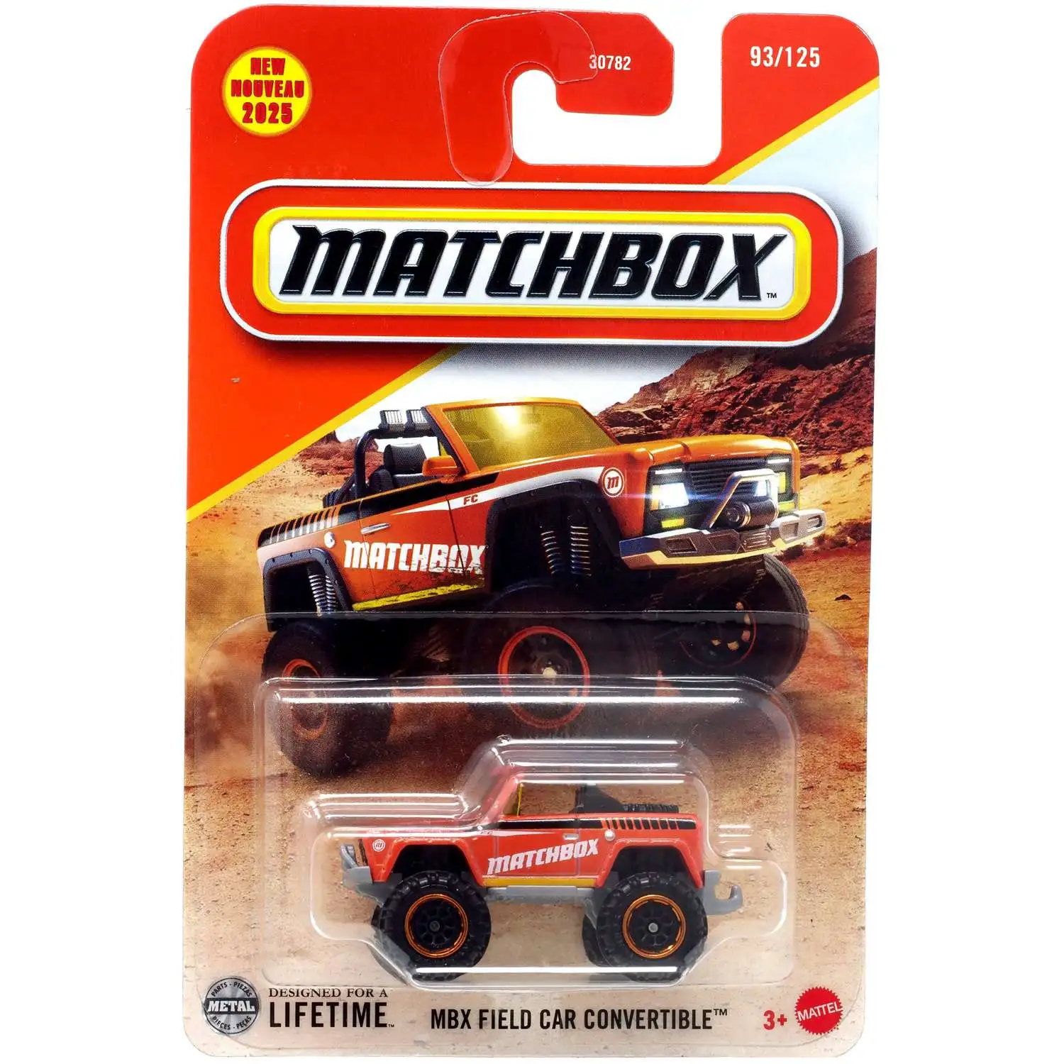Matchbox MBX Field Car Convertible Diecast Car Mattel - ToyWiz