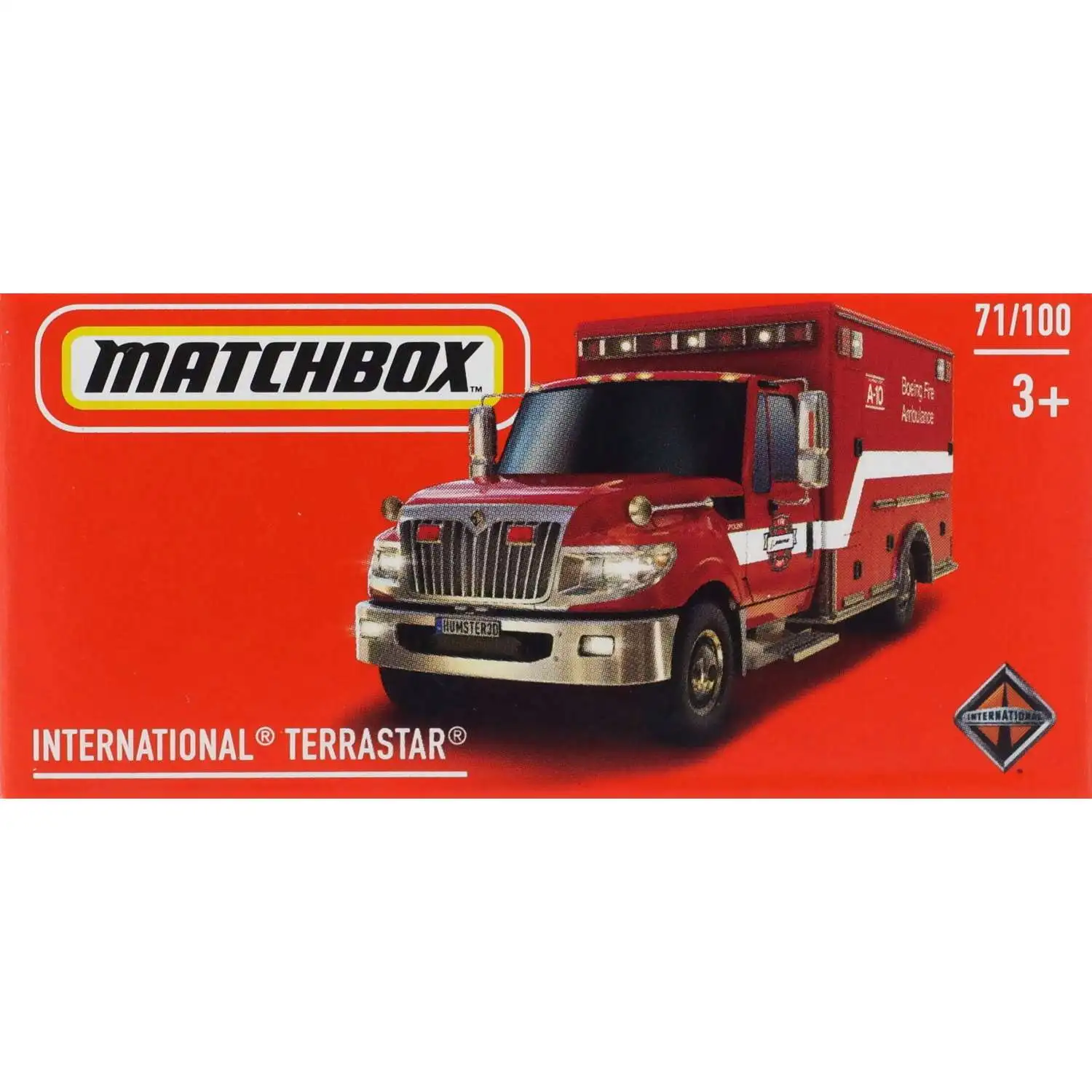Matchbox International Terrastar Diecast Car [Red]