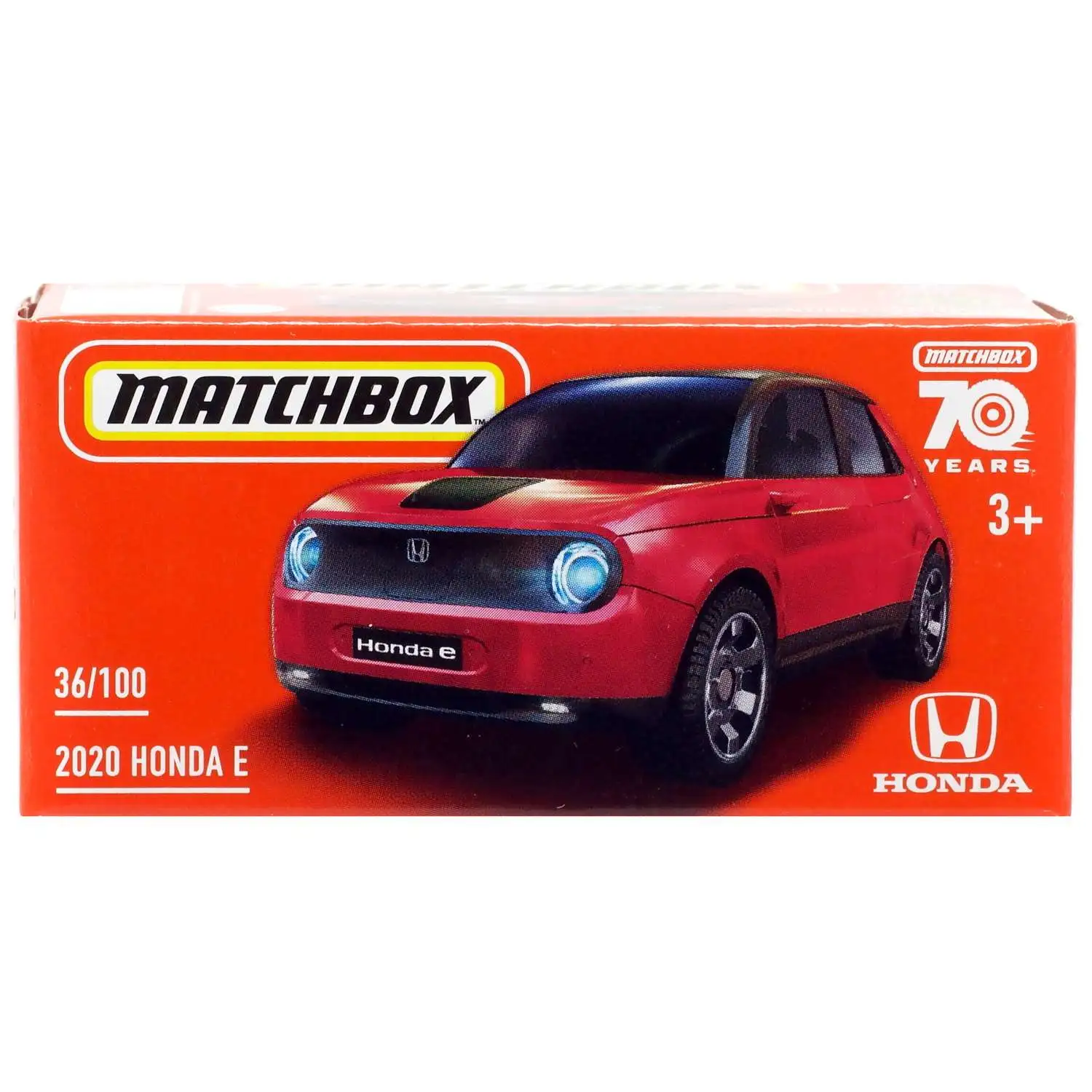 Matchbox 70th Anniversary 2020 Honda E Diecast Car [Red]