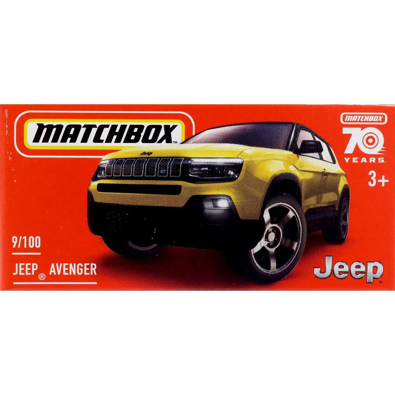 Matchbox Jeep Avenger Diecast Car [9/100]