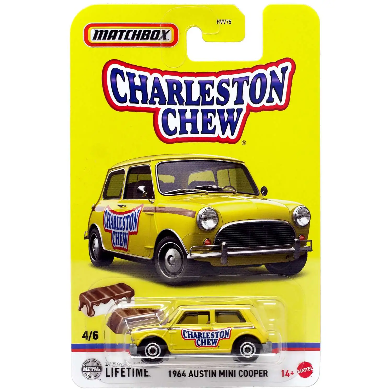 Matchbox Candy 1964 Austin Mini Cooper Diecast Car [Charlston Chew]