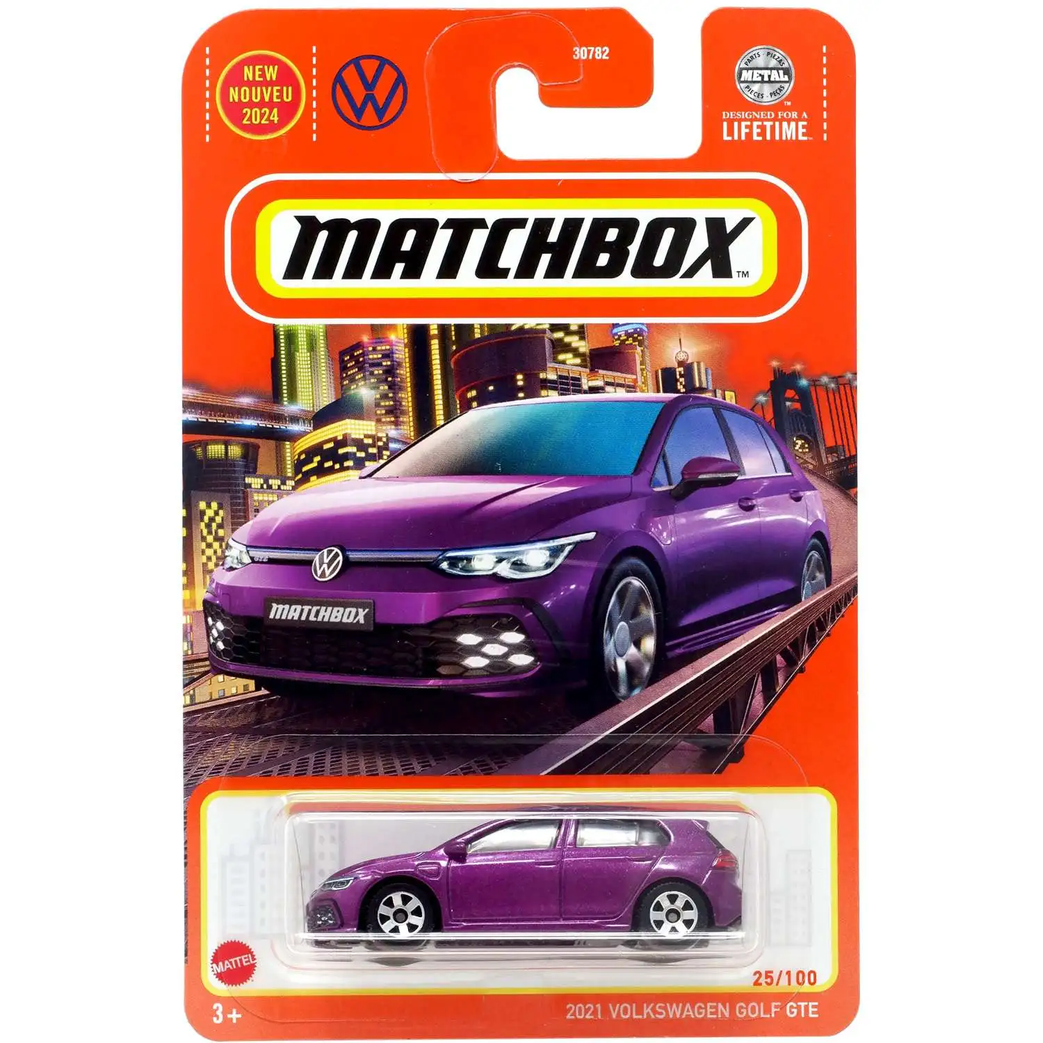 Matchbox 2021 Volkswagen Golf GTE Diecast Car